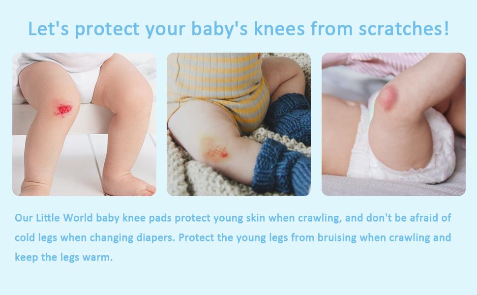 Baby Knee Pads for Crawling | Anti Slip Toddler Knee Pads