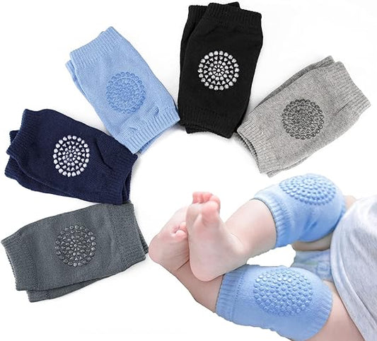 Baby Knee Pads for Crawling Anti Slip Toddler Knee Pads Unisex Baby Knee Protectors Crawling Anti-Slip Knee Protector For Toddler Baby Infant 0-24 Months
