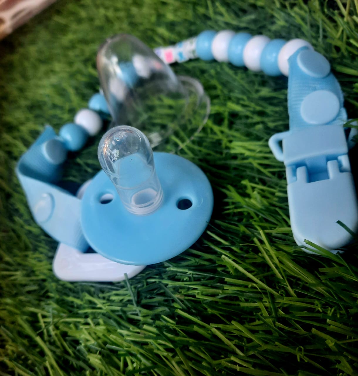 BPA-Free Baby Pacifier Chain & Clip