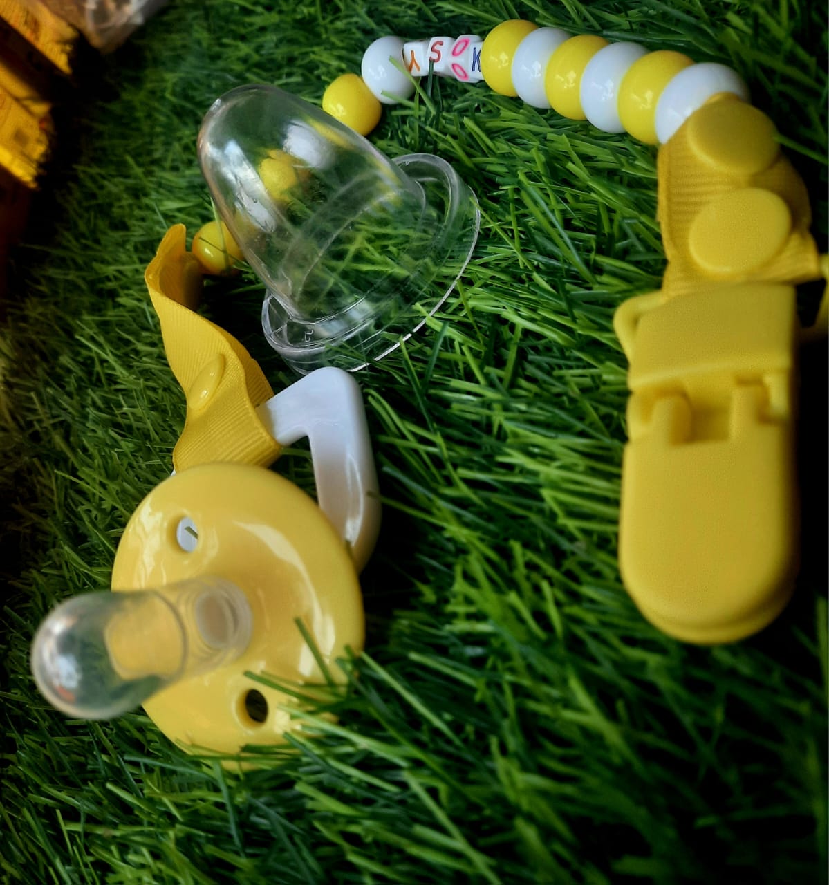 BPA-Free Baby Pacifier Chain & Clip