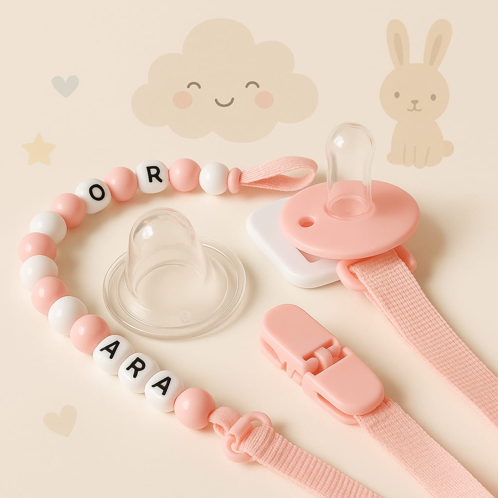 BPA-Free Baby Pacifier Chain & Clip
