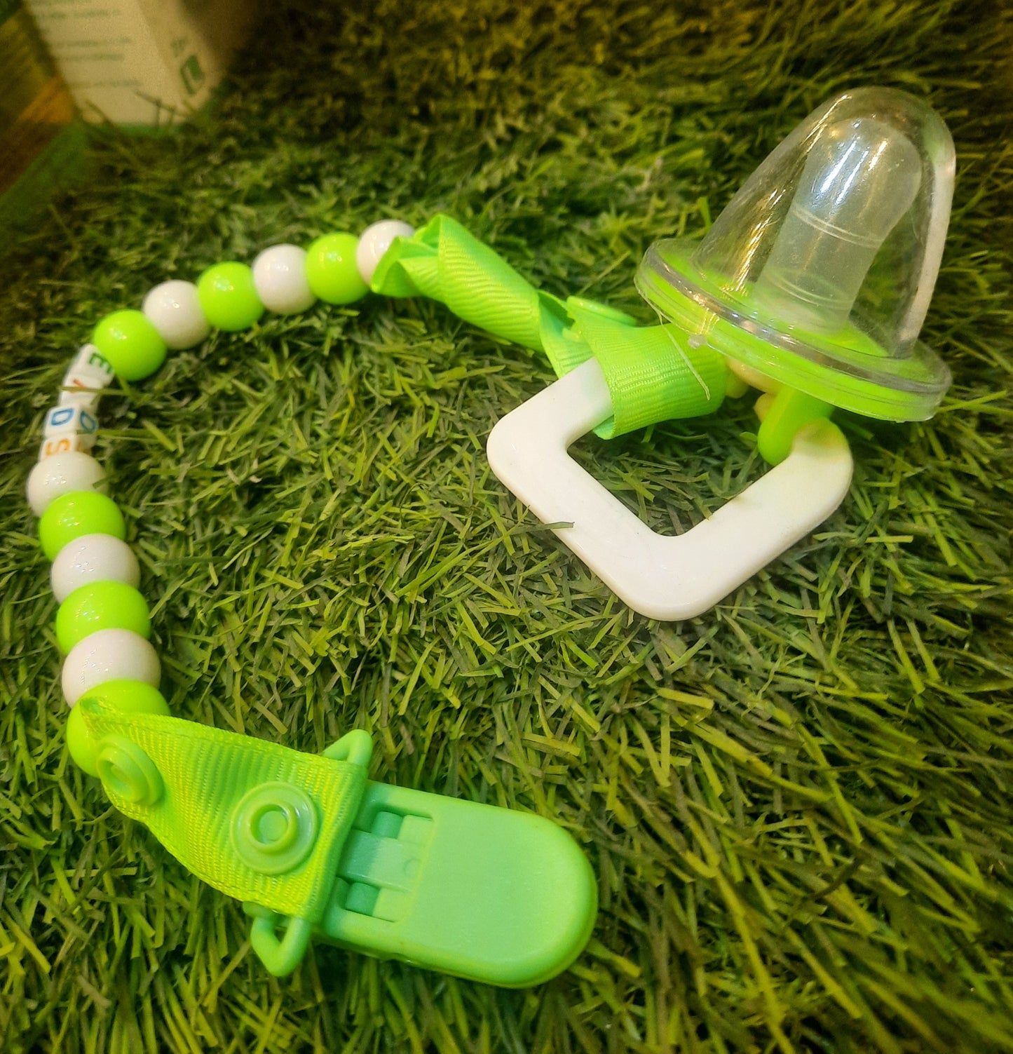 BPA-Free Baby Pacifier Chain & Clip