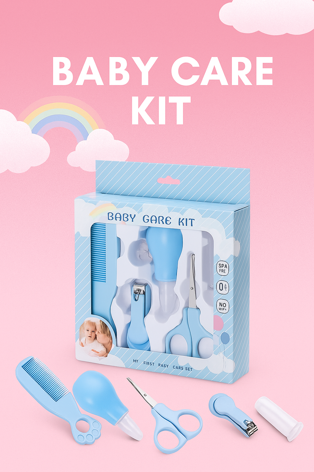 Newborn Baby daily care kit - essentials